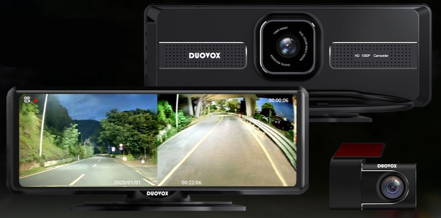 autokamera s najboljim noćnim vidom - duovox v9