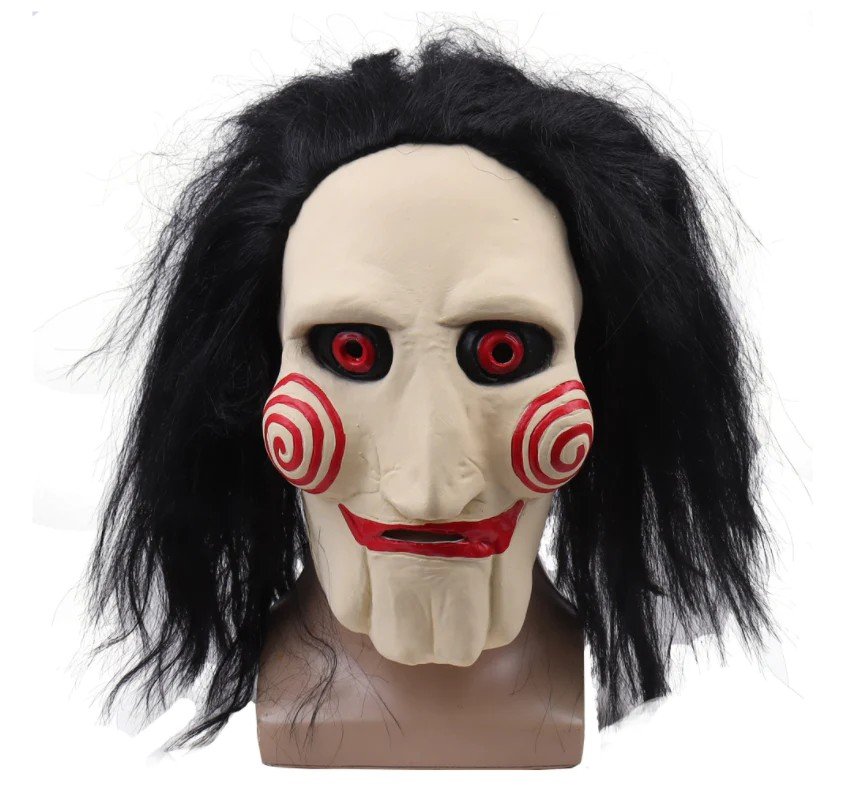Halloween zastrašujuća maska za lice slagalica