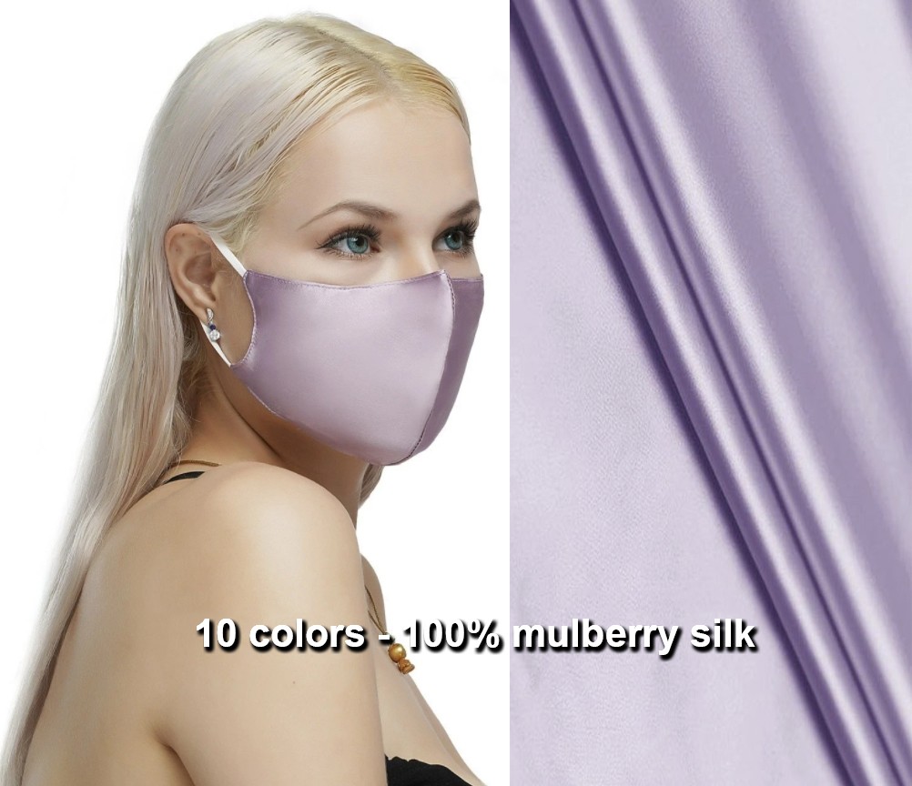 luksuzna zaštitna svilena maska