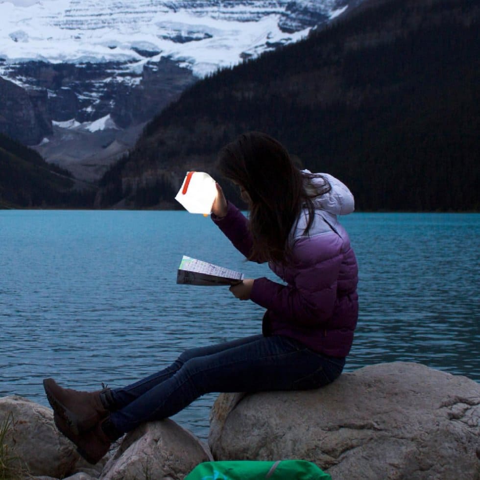 Solarna turistička led vanjska svjetiljka - prijenosno svjetlo za kampiranje