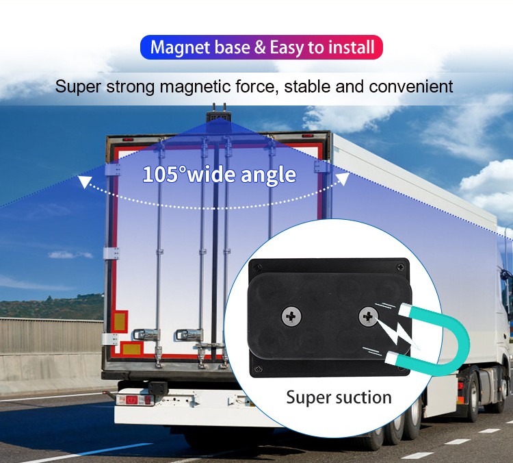 wifi kamera s magnetom za auto kombi kamion