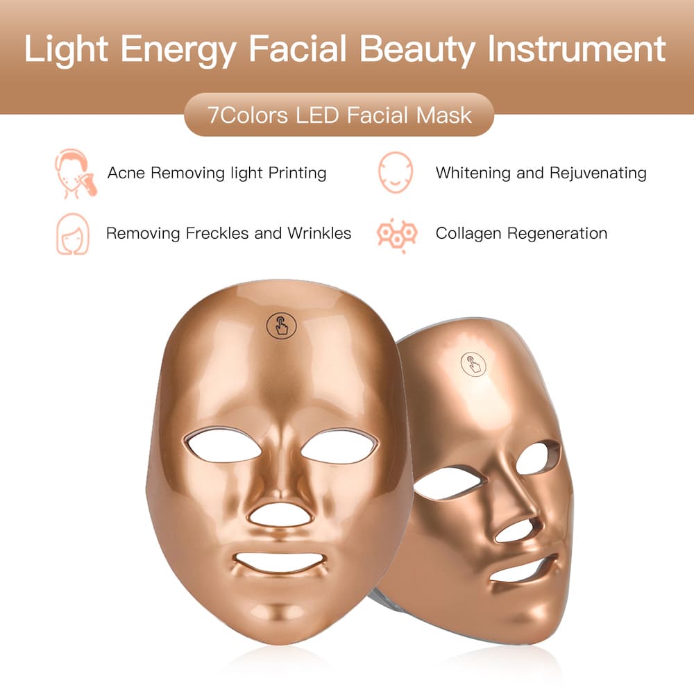 LED maska za pomlađivanje lica u 7 boja