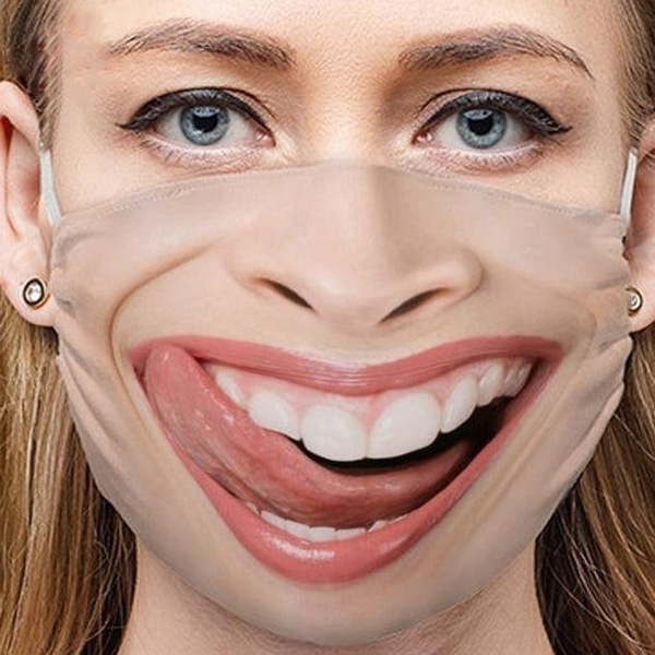 osmijeh zaštitna maska za lice