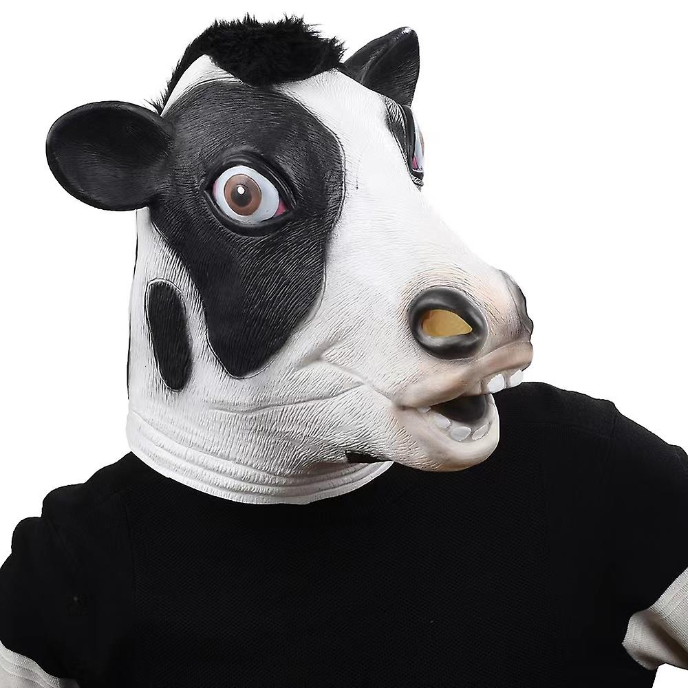 krava maska silikonske lateks maske za lice i glavu