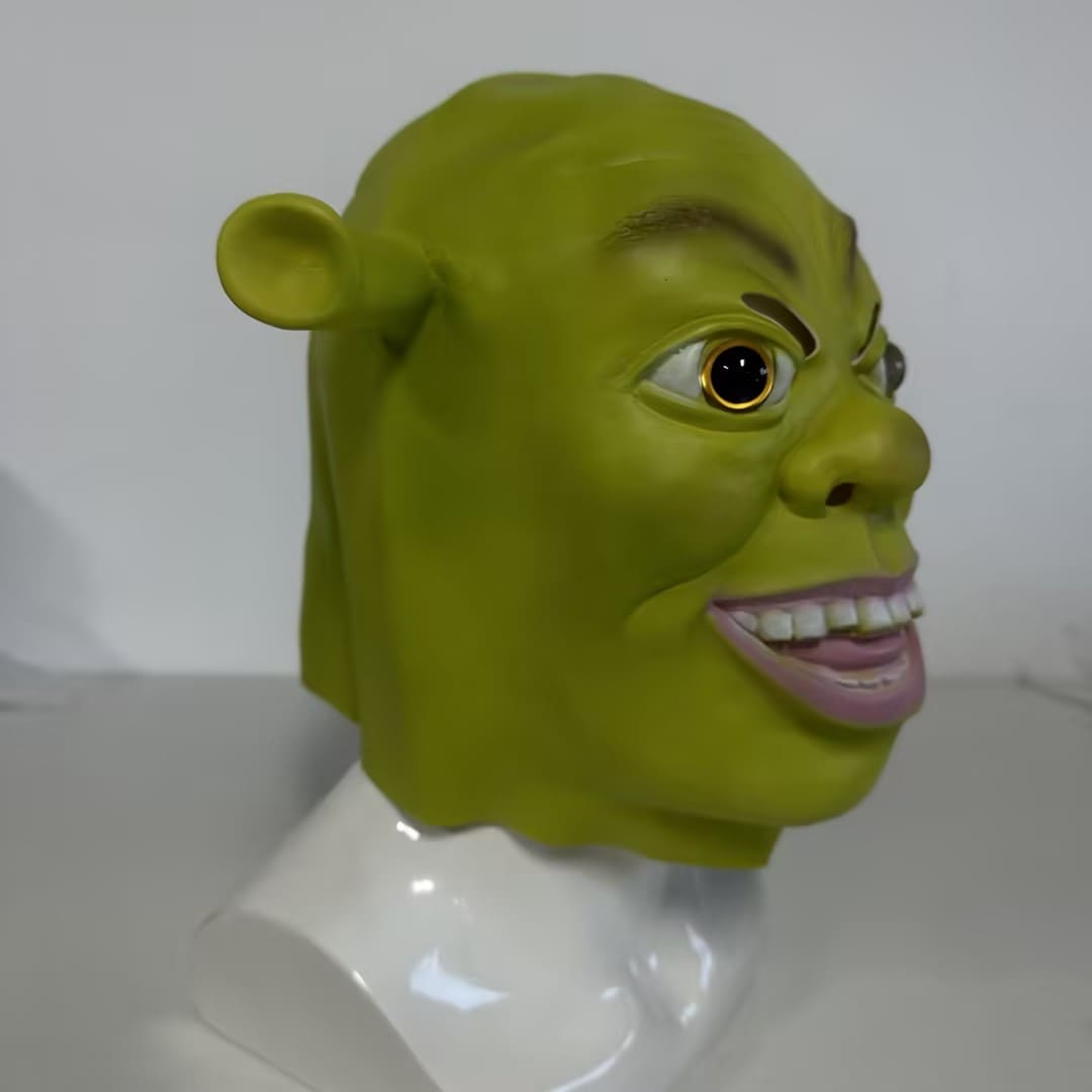 Shrek maska za Noć vještica