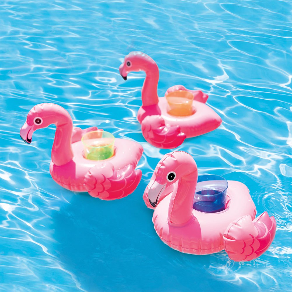 flamingo plutajući držač za čaše na napuhavanje