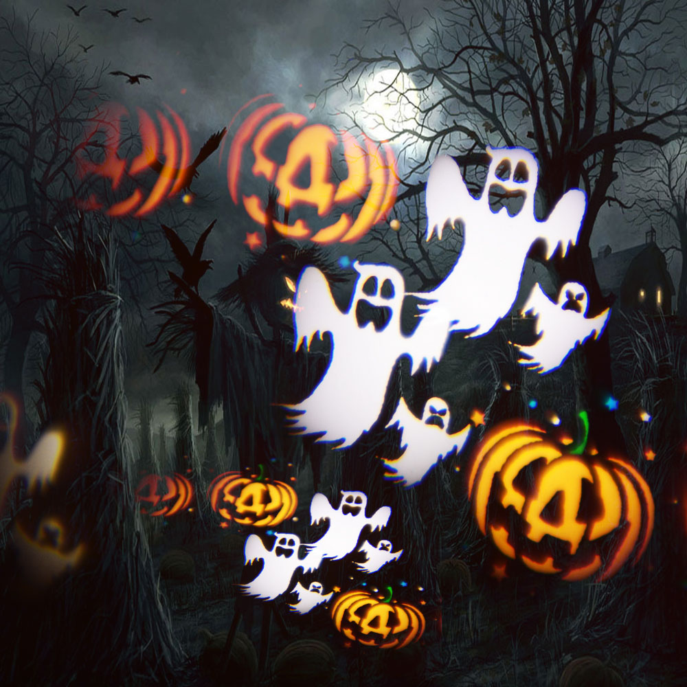 Halloween led projektor Kuća duhova i projekcija bundeva