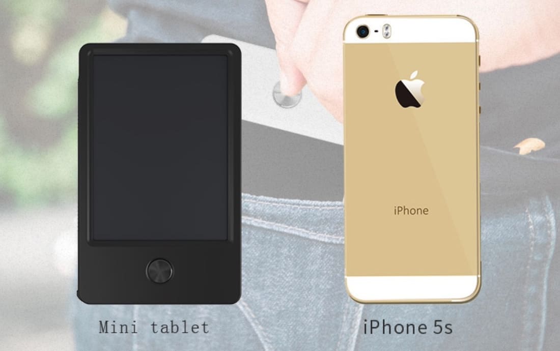 Mini dimenzija poput vašeg mobitela - džepni LCD stol