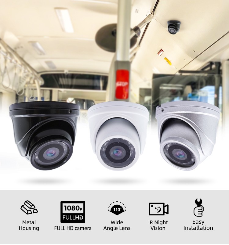 FULL HD auto kamera AHD 3,6mm objektiv + 12 IR LED dioda i filter