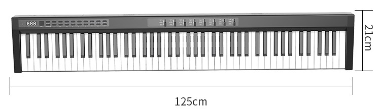 Elektronička tipkovnica (klavir) 125cm