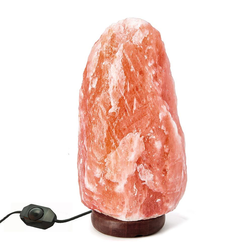 Himalajska kamena sol lampa kamena žarulja