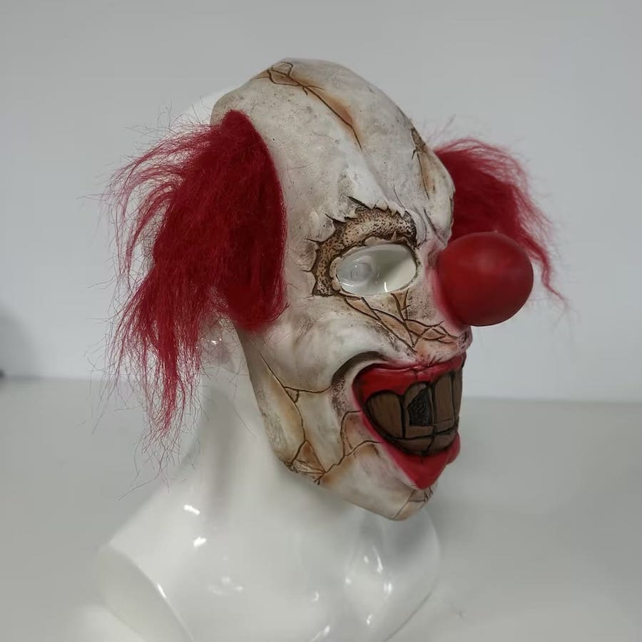 Strašni šaljivdžija (klaun) - Pennywise maska ​​za lice
