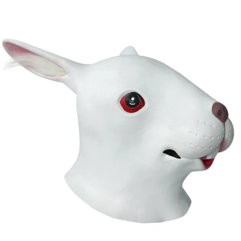 zečja silikonska maska za lice i glavu