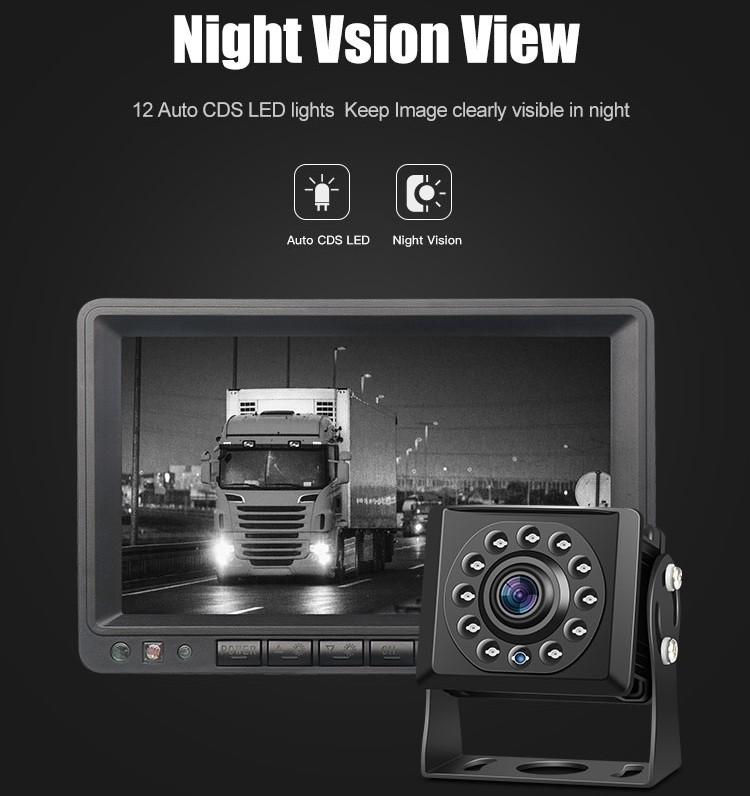 mini kamera za vožnju unatrag s noćnim vidom
