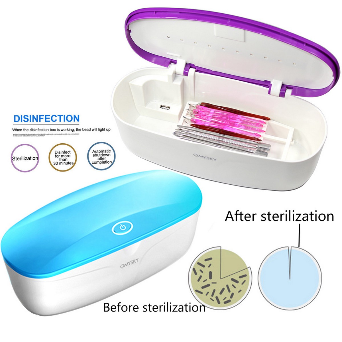 sterilizacijska kutija za dezinfekciju