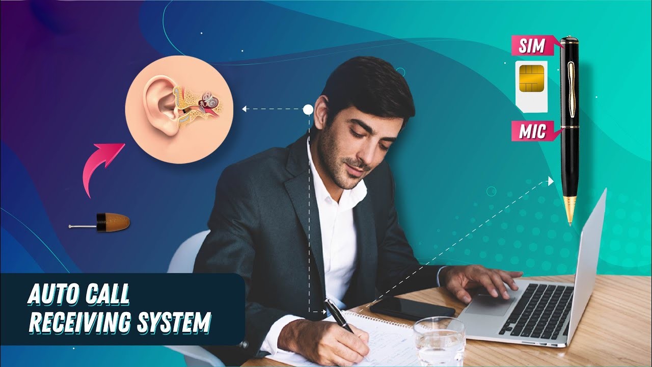 špijunirajte najmanji slušni aparat u uhu nevidljiv za ispite