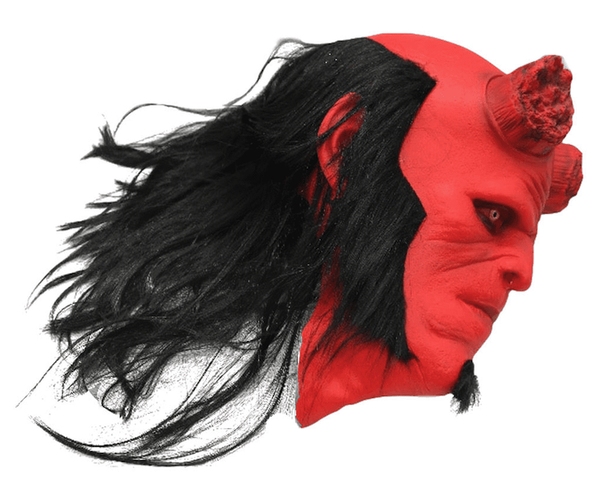 Hellboy maska za lice za odrasle