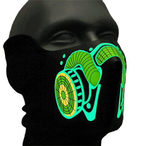 respirator s maskom osjetljivim na zvuk