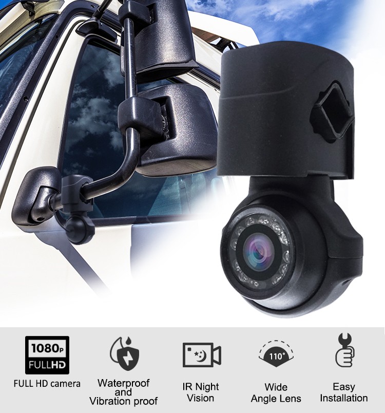 unutarnja i vanjska kamera s 12 IR LED noćnim vidom + IP69K + f3,6mm objektiv