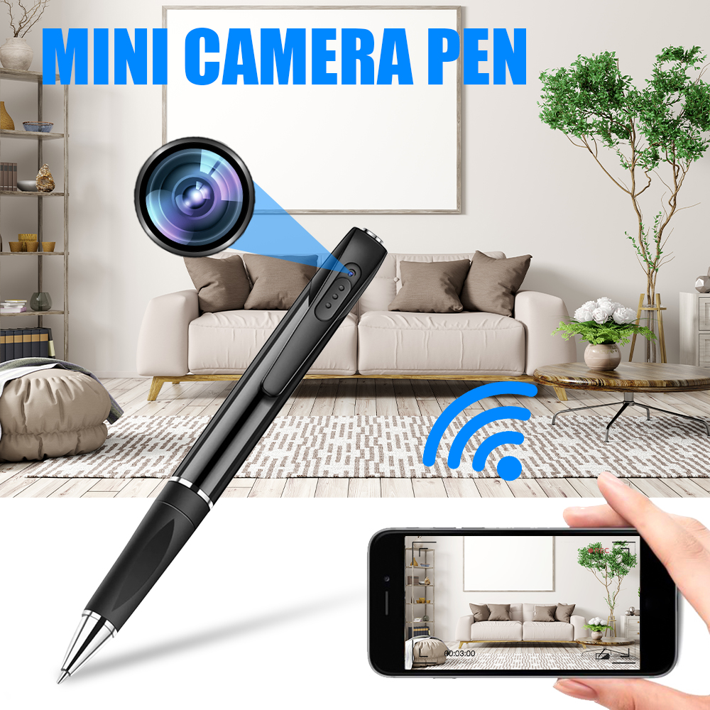 Spy pen kamera s FULL HD + WiFi podrškom (iOS/Android aplikacija)