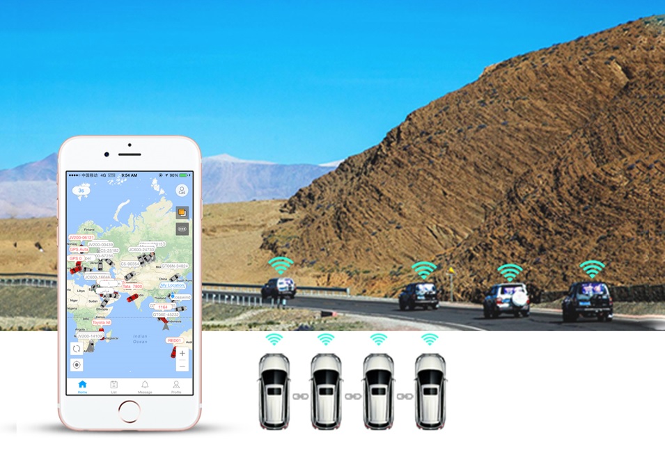 GPS lokator upravljanje voznim parkom