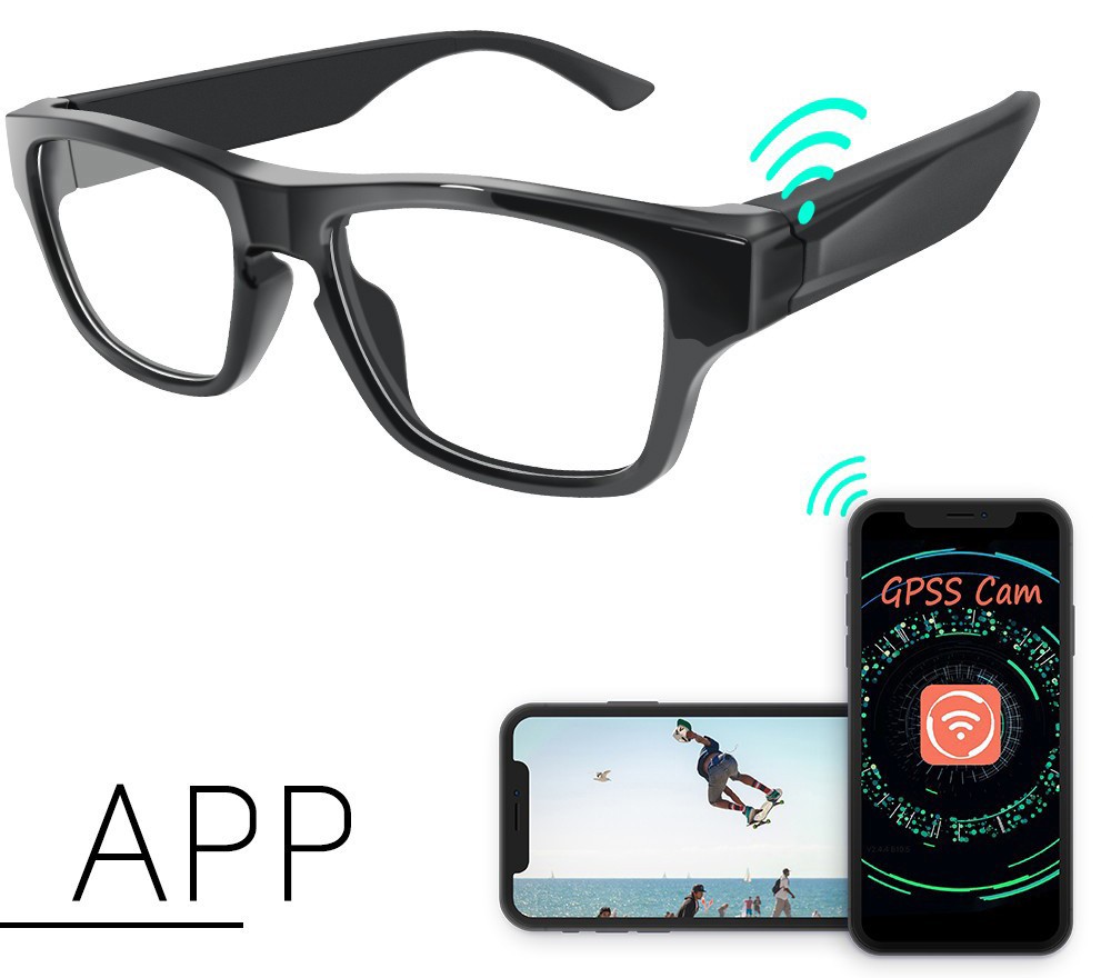 naočale s wifi kamerom - gpss cam aplikacija wifi set