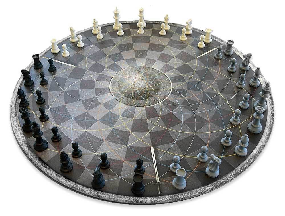 Kružni šah za 3 igrača (osobe)