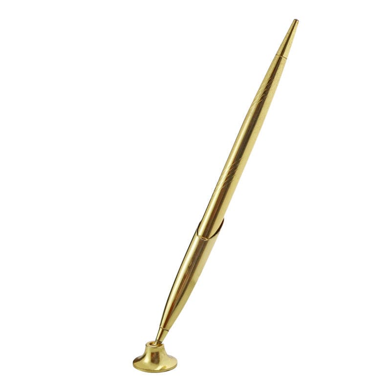 elegantna zlatna olovka sa stalkom