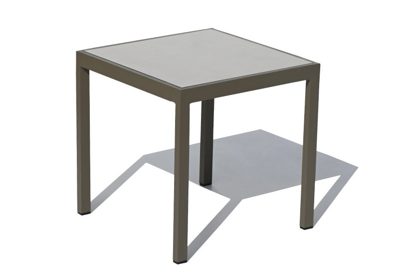 Mali praktični aluminijski vrtni stol Luxurio Damian minimalistički dizajn