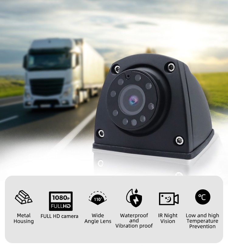 bočna kamera za auto FULL HD AHD + IR noćni vid i IP69K