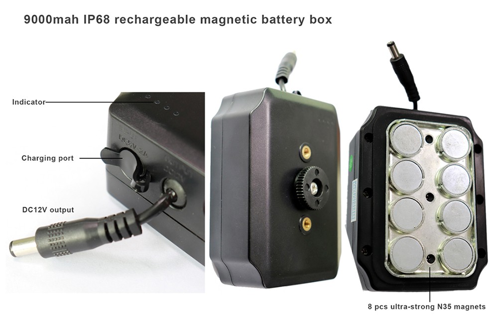 Magnetska baterija od 9000 mAh napaja stražnju kameru