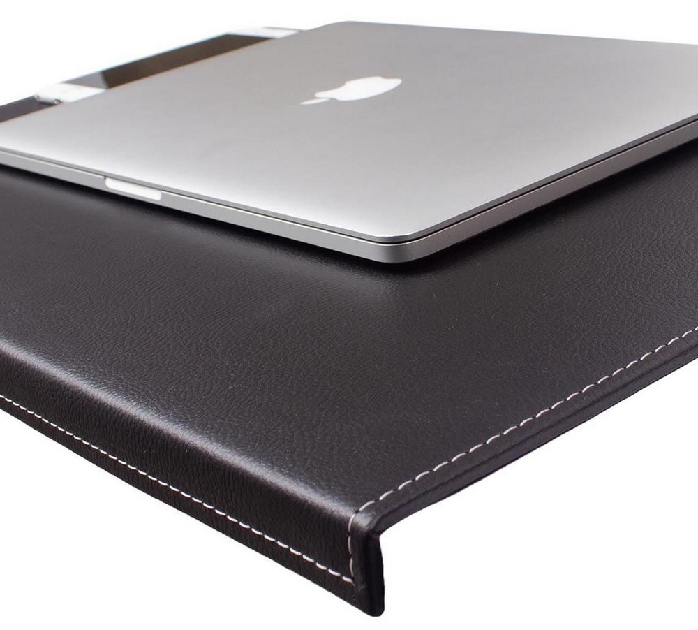 luksuzna kožna podloga za laptop