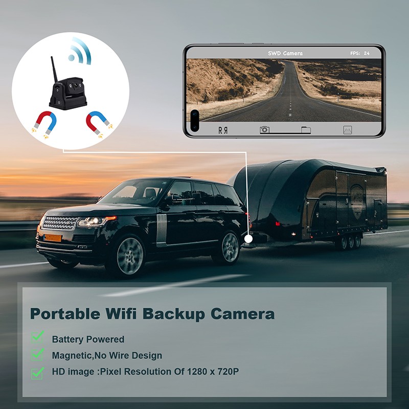 wifi auto kamera mobitel s magnetom