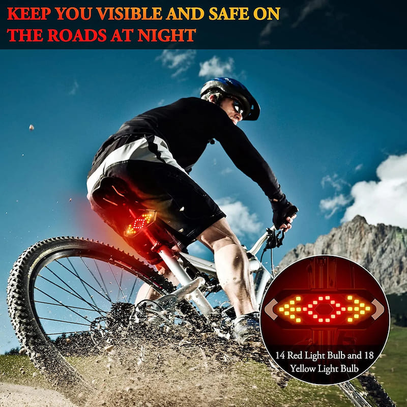 pokazivače smjera i stražnje svjetlo za bicikl