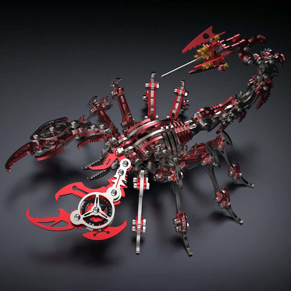 3D slagalica škorpion 3D unikatna slagalica izrađena od metalnih slagalica