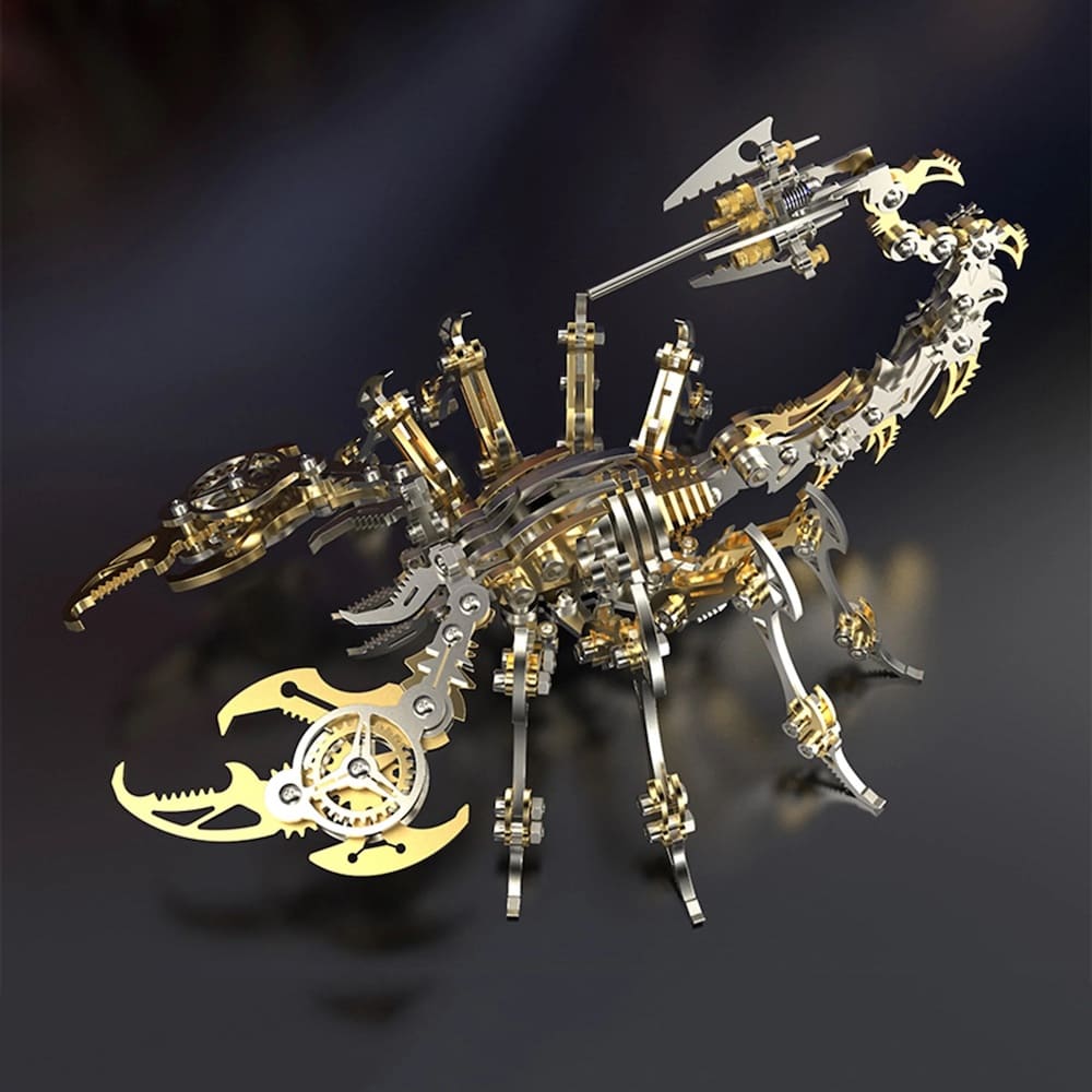 3D puzzle replika škorpiona