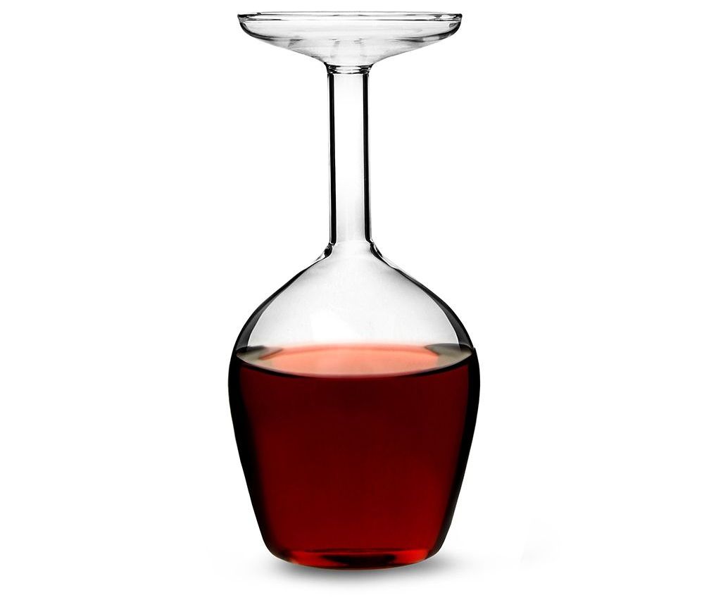 Preokrenuta čaša za vino 350 ml