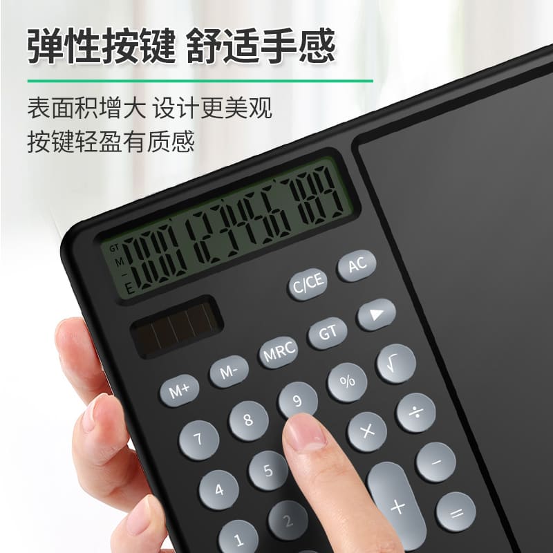 solarni kalkulator s bilježnicom