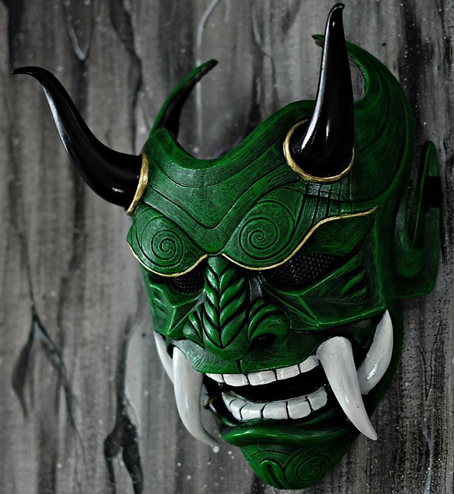 Maska za lice i glavu za Noć vještica - motiv japanskog ubojice