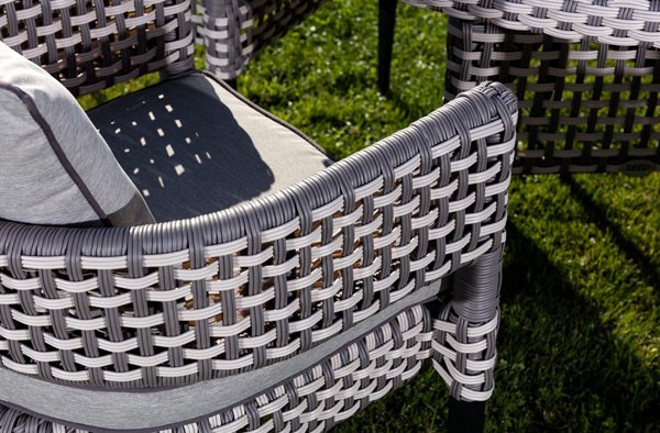 pletena stolica od ratana za vrtne terase sjenice