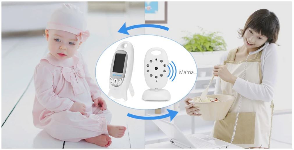 kamera s monitorom za nadzor bebe