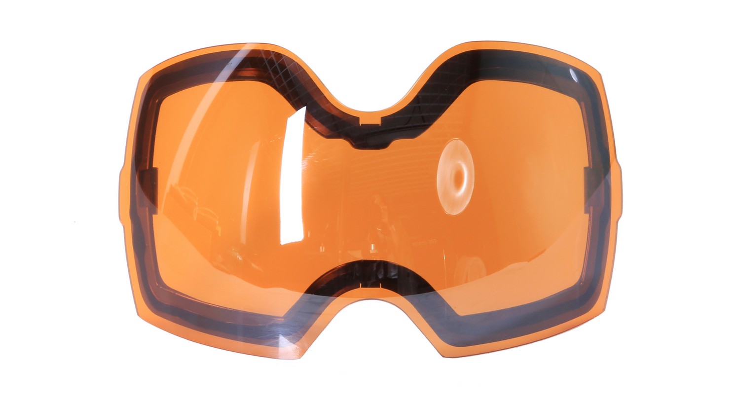 Narančasto zamjensko staklo za skijaške naočale