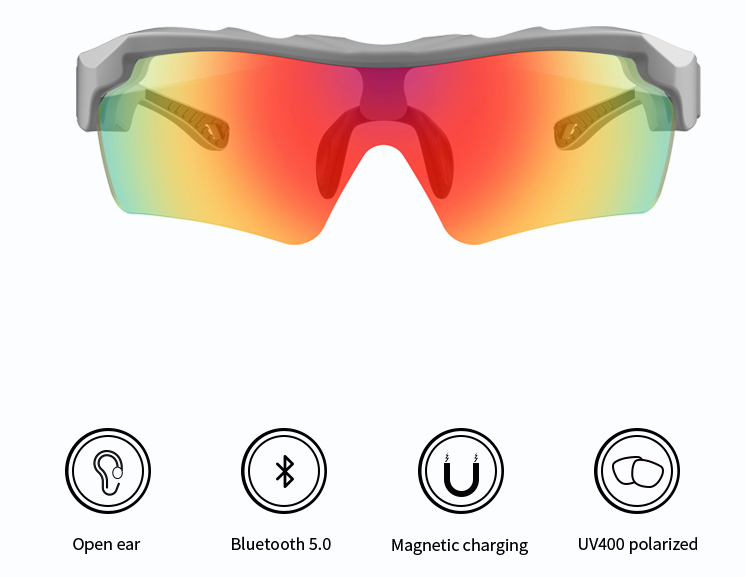 Pametne biciklističke naočale za sport s bluetooth podrškom