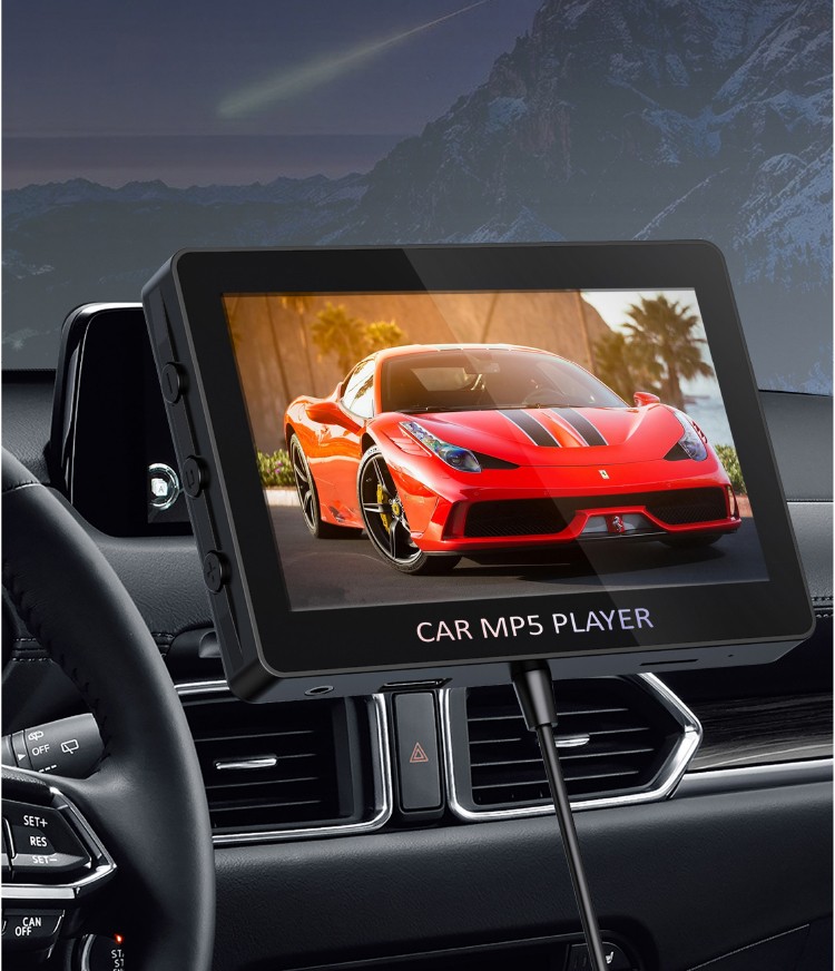 mp5 auto player video display monitor player za auto