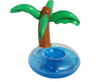 Pool držač za šalice - otok s palmom