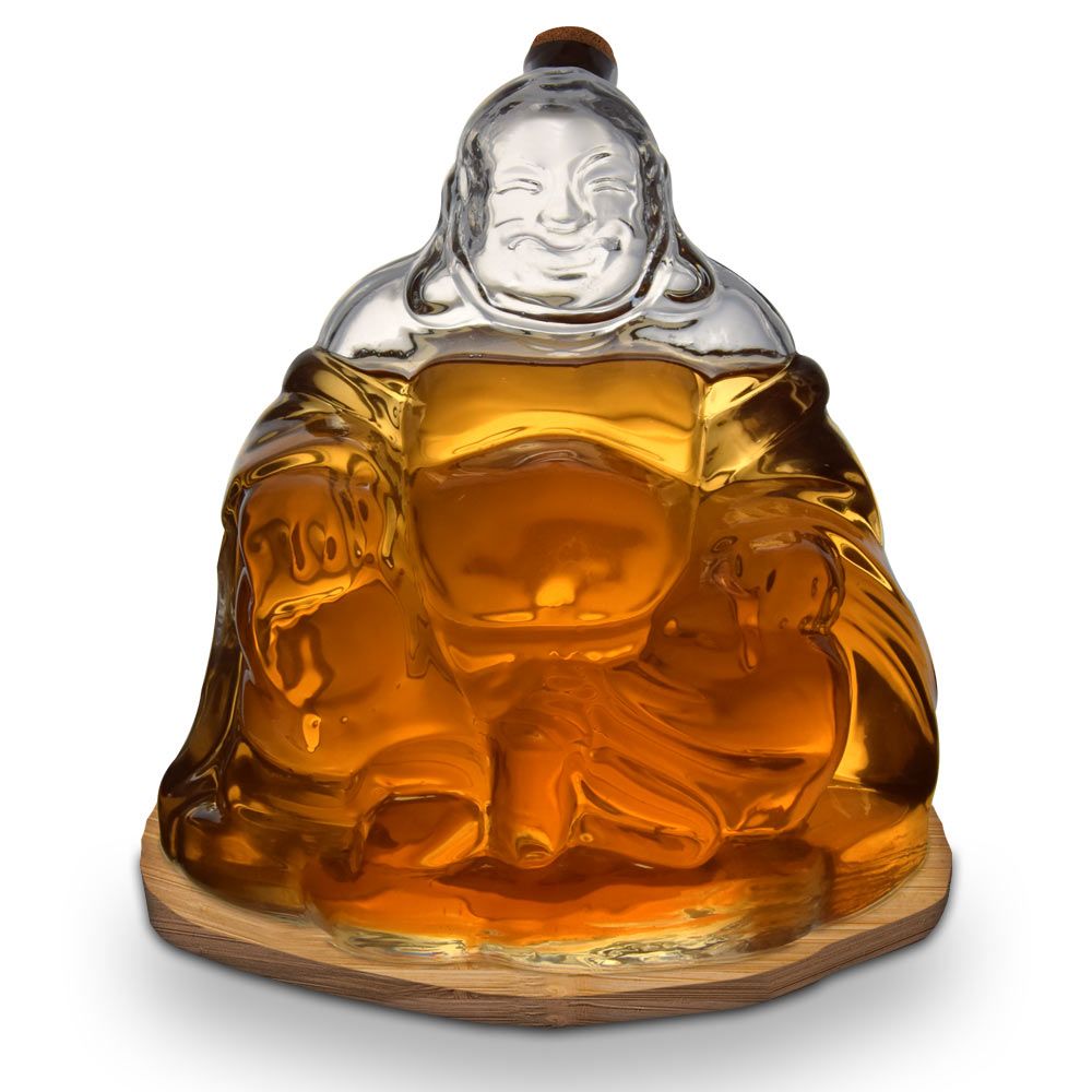 Buddha dekanter bokal za rum, viski ili burbon
