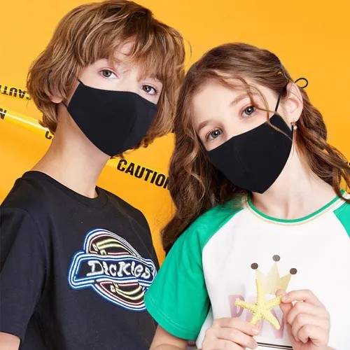 crna zaštitna maska za djecu