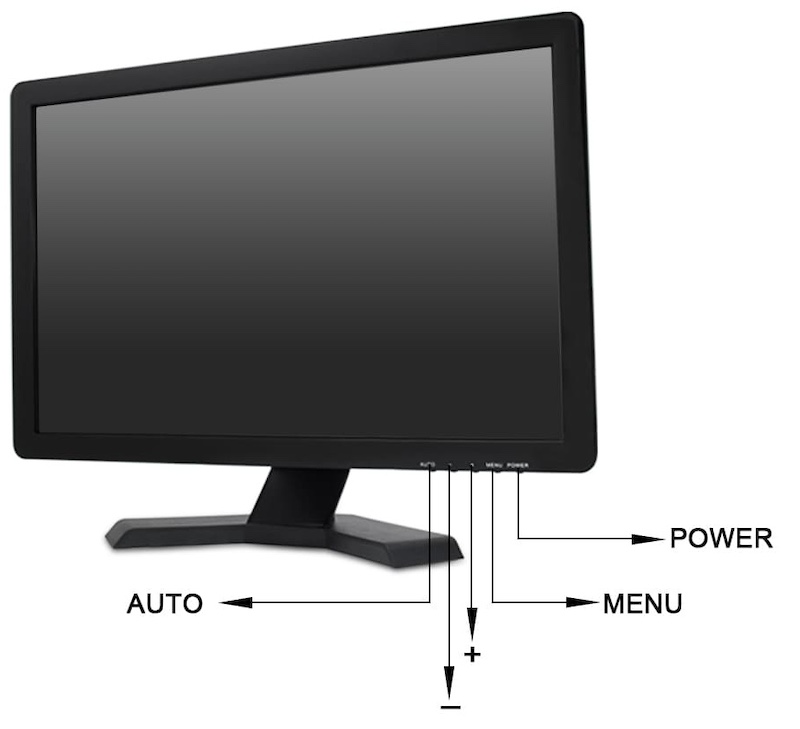 bnc monitor 19 inčni Active Matrix TFT LCD monitor