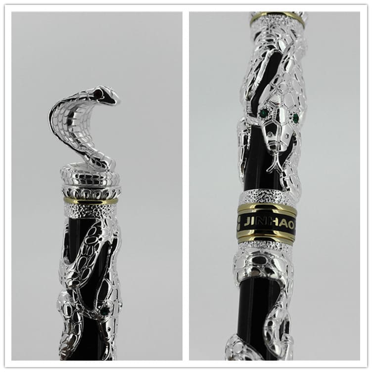 kaligrafska olovka sa zmijskim perom za umakanje tinte
