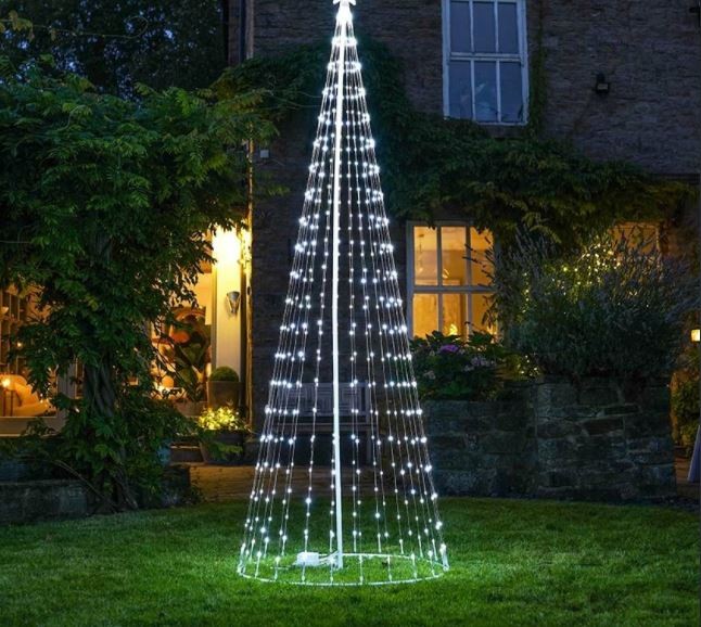 pametno svjetlucavo božićno drvce